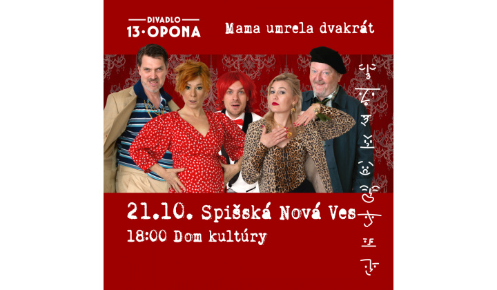Divadelné predstavenie v Dome kultúry  v Spišskej Novej Vsi