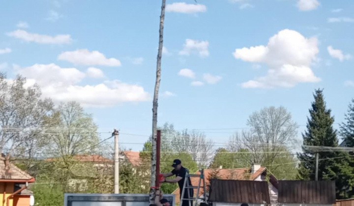 Stavanie mája 1.5.2025