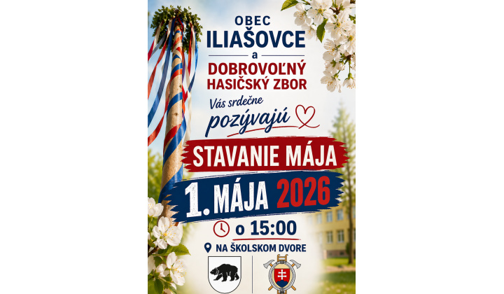 Stavanie mája na 1.mája :-)