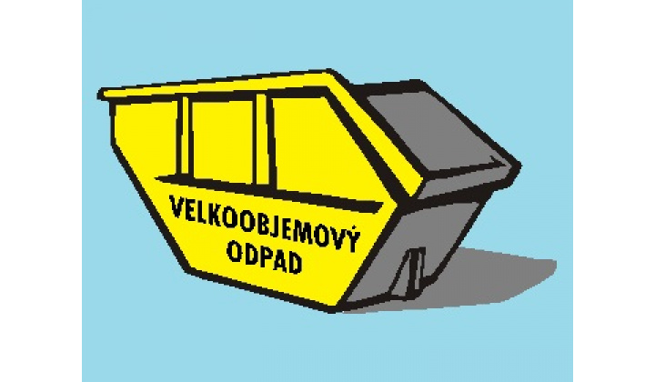 Veľkokapacitný kontajner v obci tento víkend 23.4.-26.4.2024